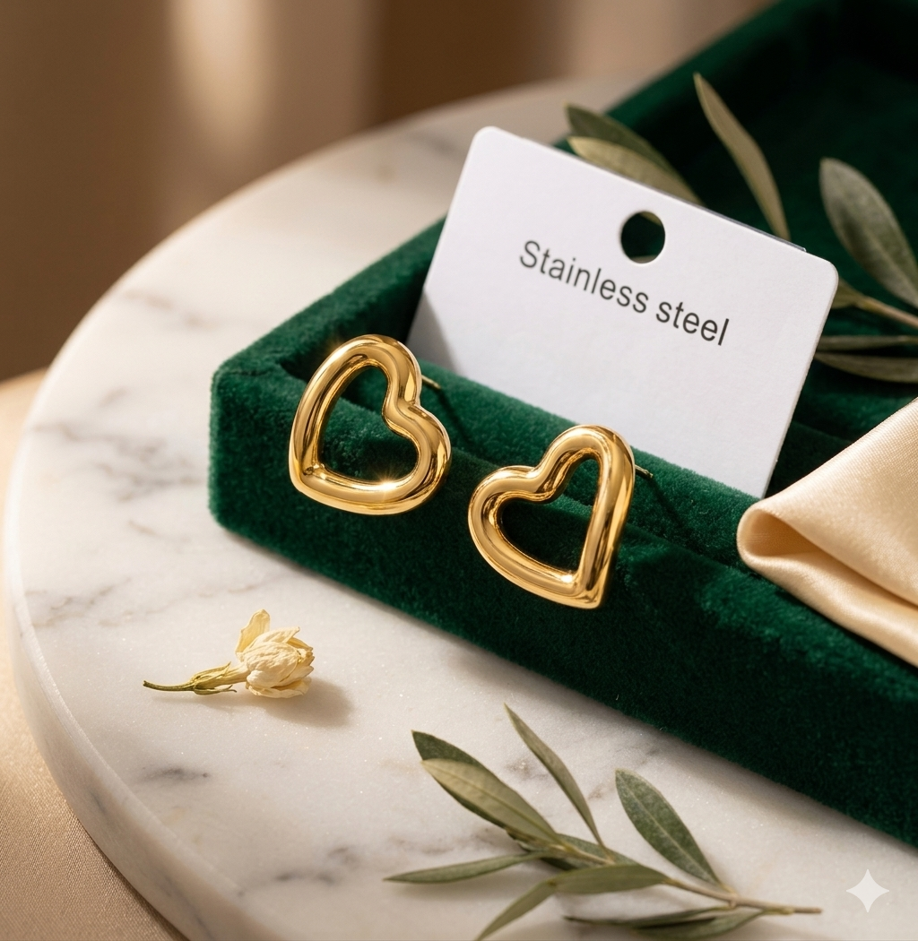 Aretes Corazon de Afrodita