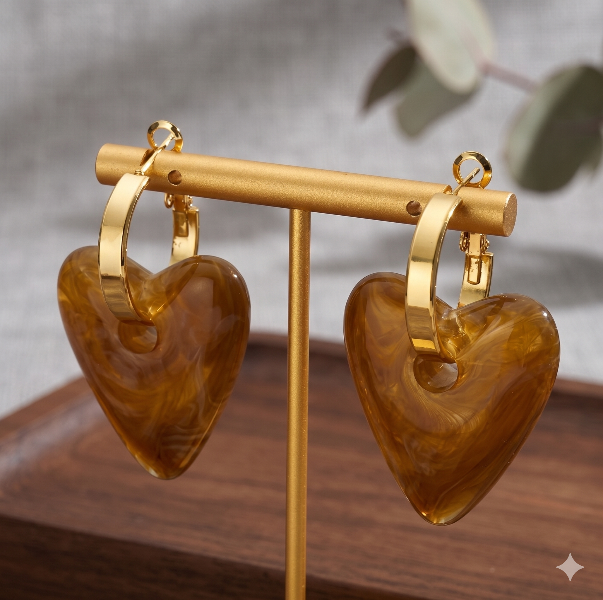Aretes Corazon Sagrado